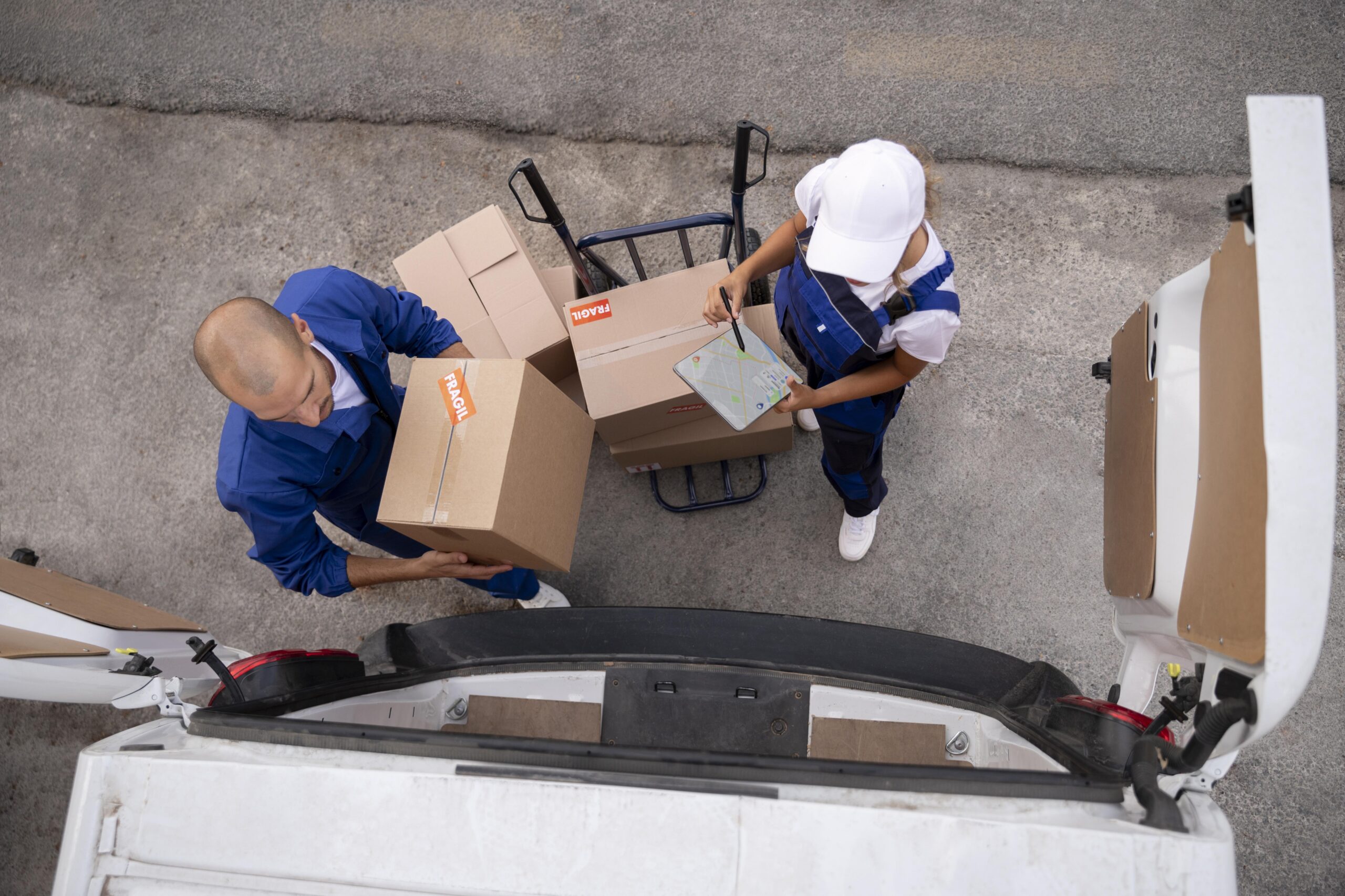 Temperature monitoring logistics service providers