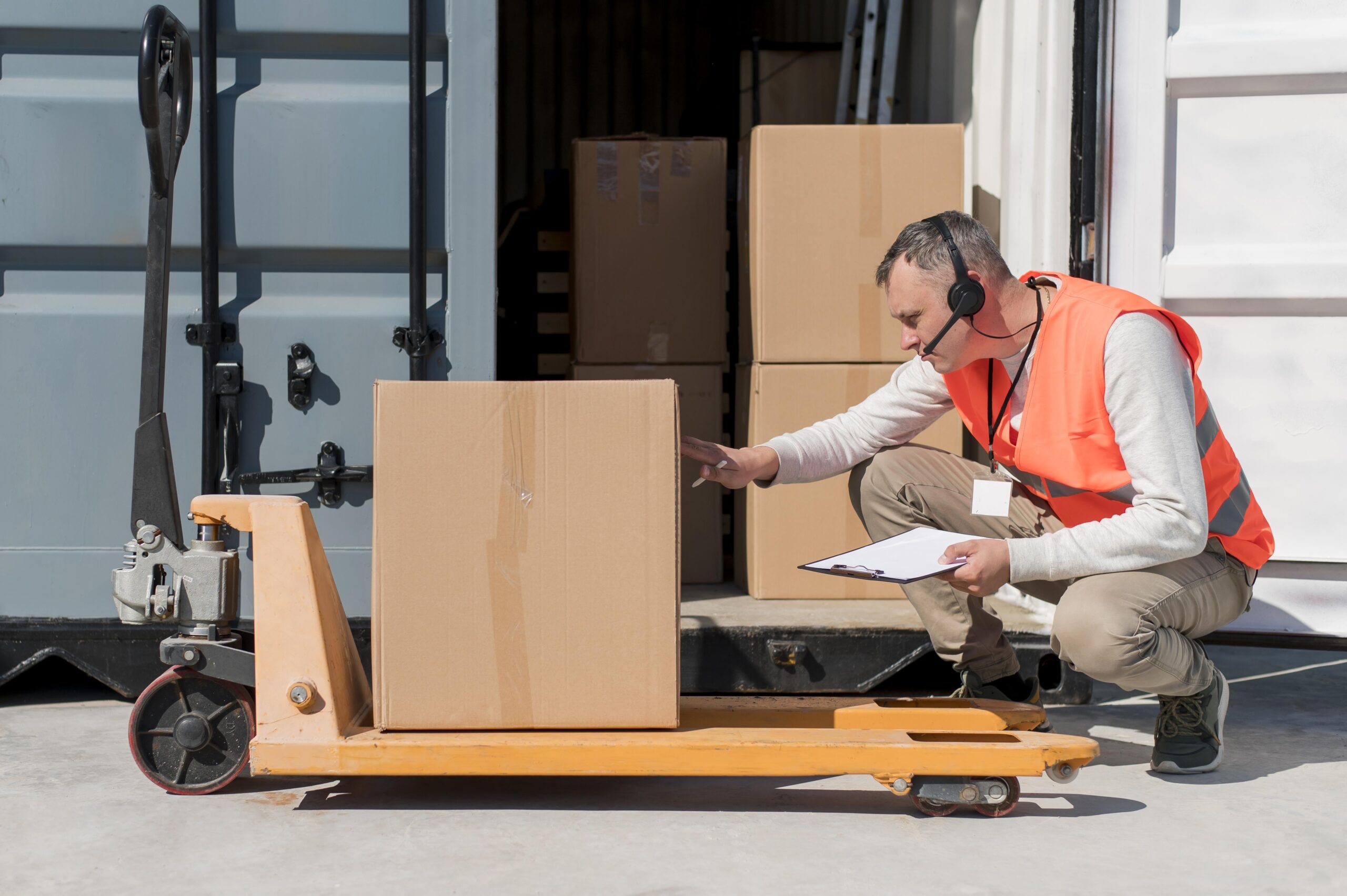 Temperature monitoring logistics service providers