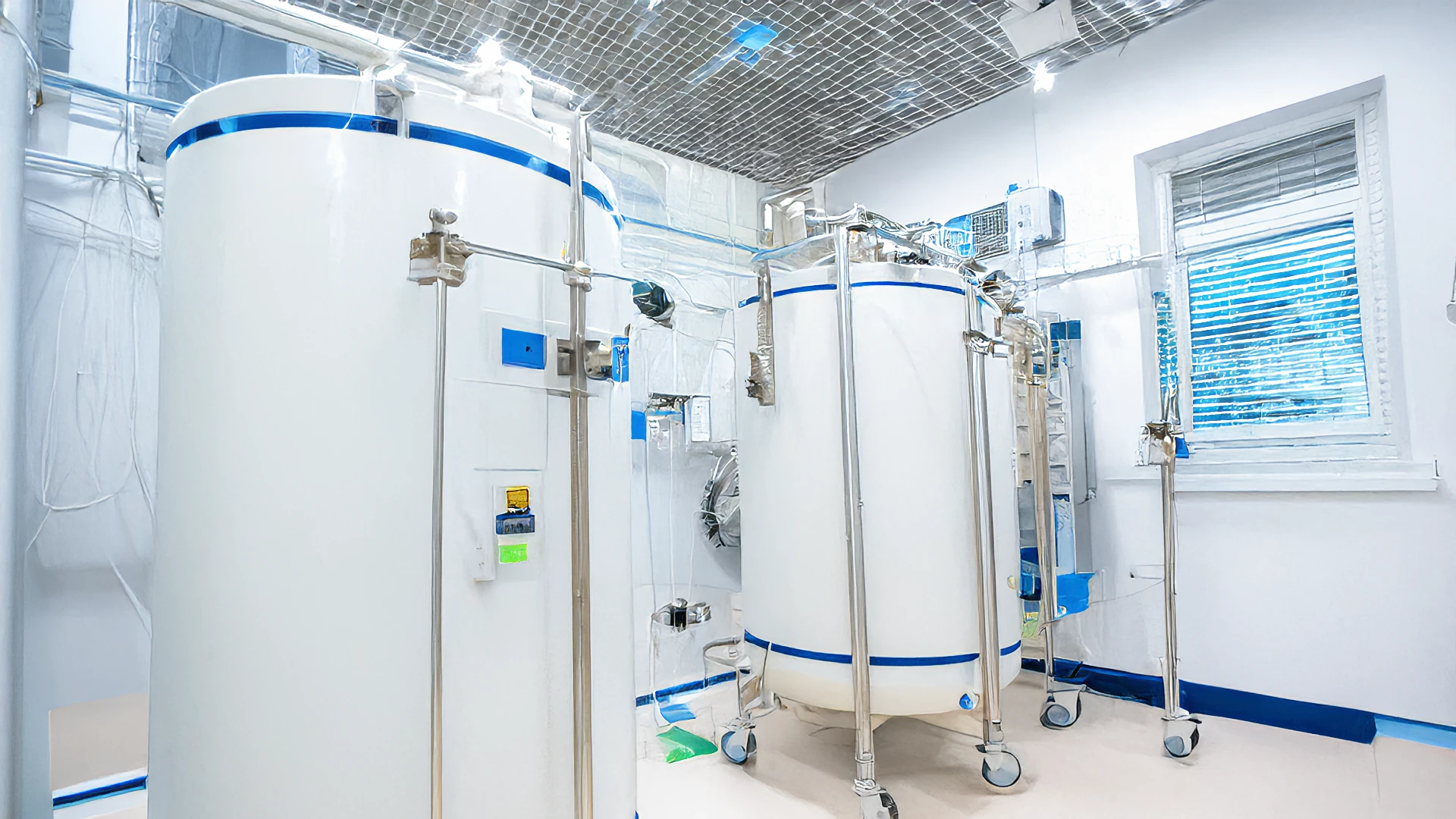 Temperature monitoring cryogenic storage