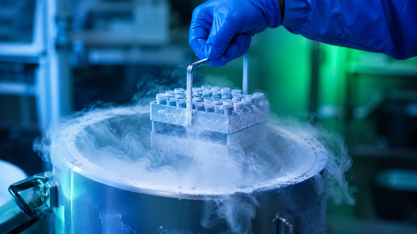 Cryogene temperatuurbewaking: cryogene opslag en stikstofvaten bewaken