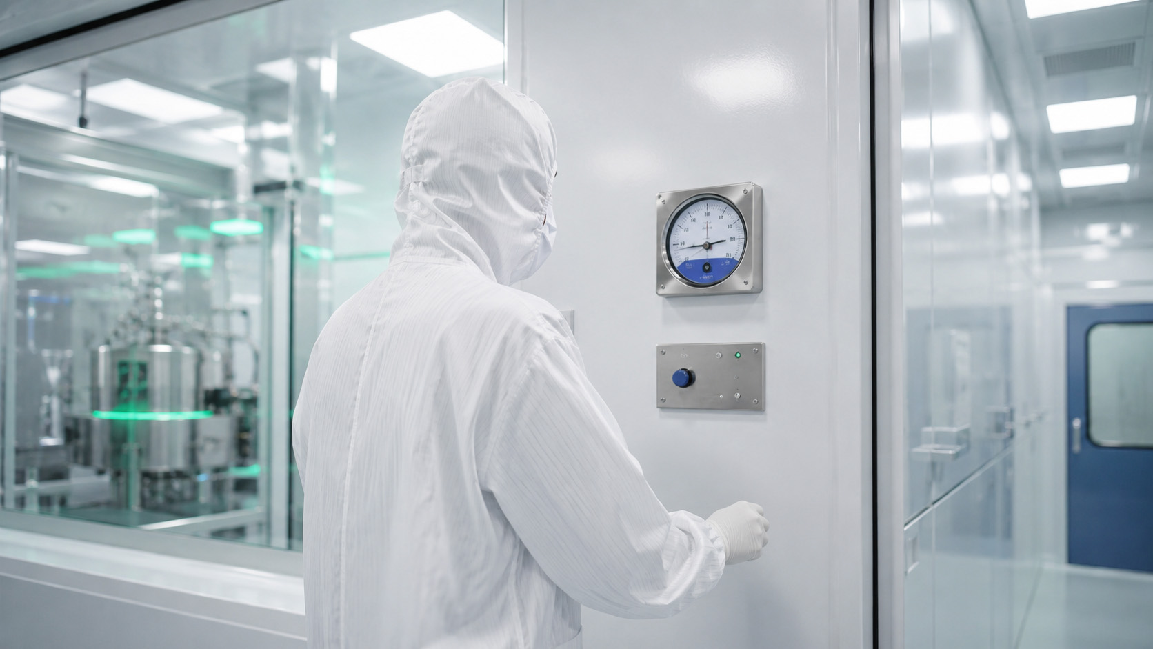 Temperatuurbewaking cleanroom: temperatuur, vocht en druk