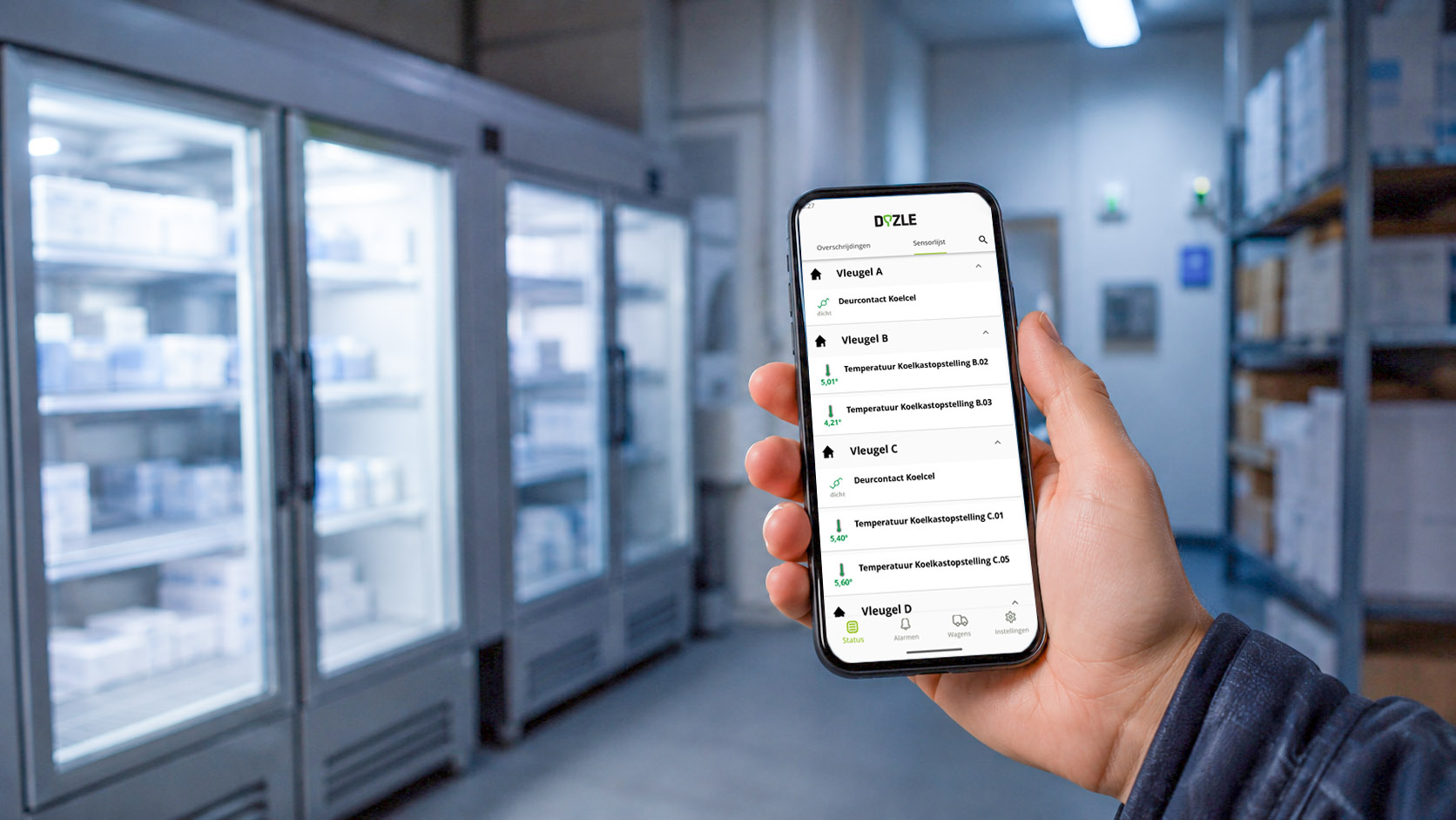 Temperatuurbewaking op afstand: realtime inzicht via dashboard en app