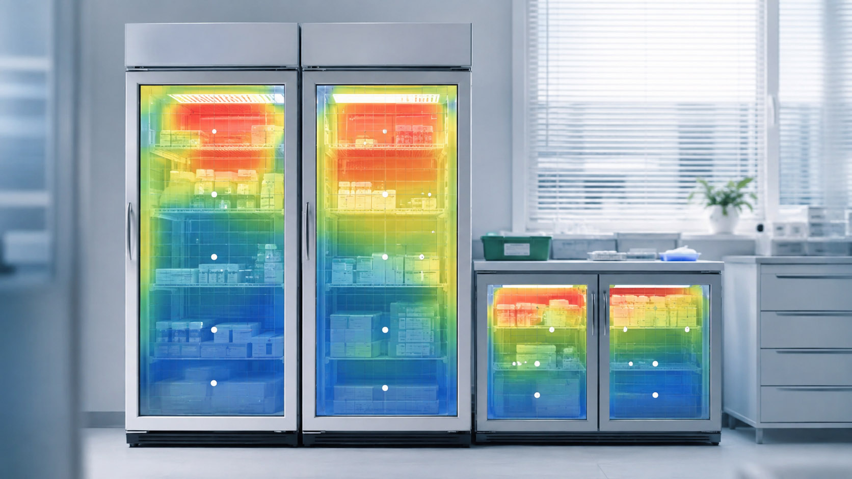 Koelkast temperatuurbewaking: de juiste meetplek